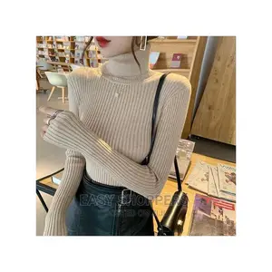 Women Slim Fit Turtleneck Sweaters