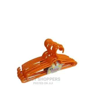 Set of 12pcs Plastic Hangers-Orange