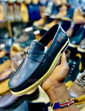 Original Classic Boss Leather Moccasins