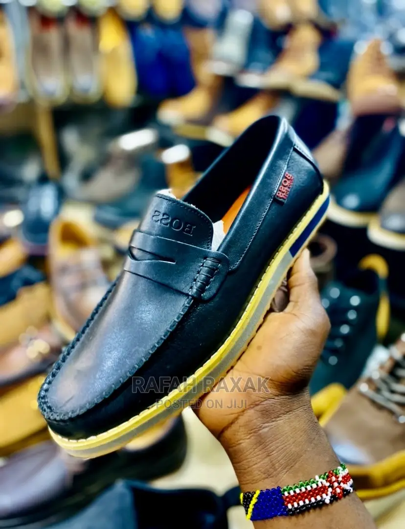 Original Classic Boss Leather Moccasins