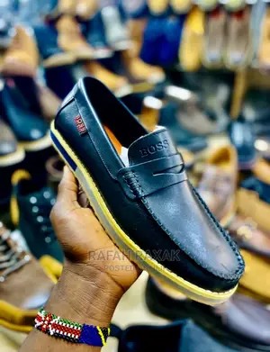 Original Classic Boss Leather Moccasins