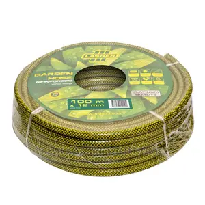 LASHER 12mm Platinum Quality Reinforced Hose Pipe 100 Meters