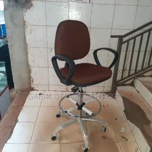 Brown Counter Chair