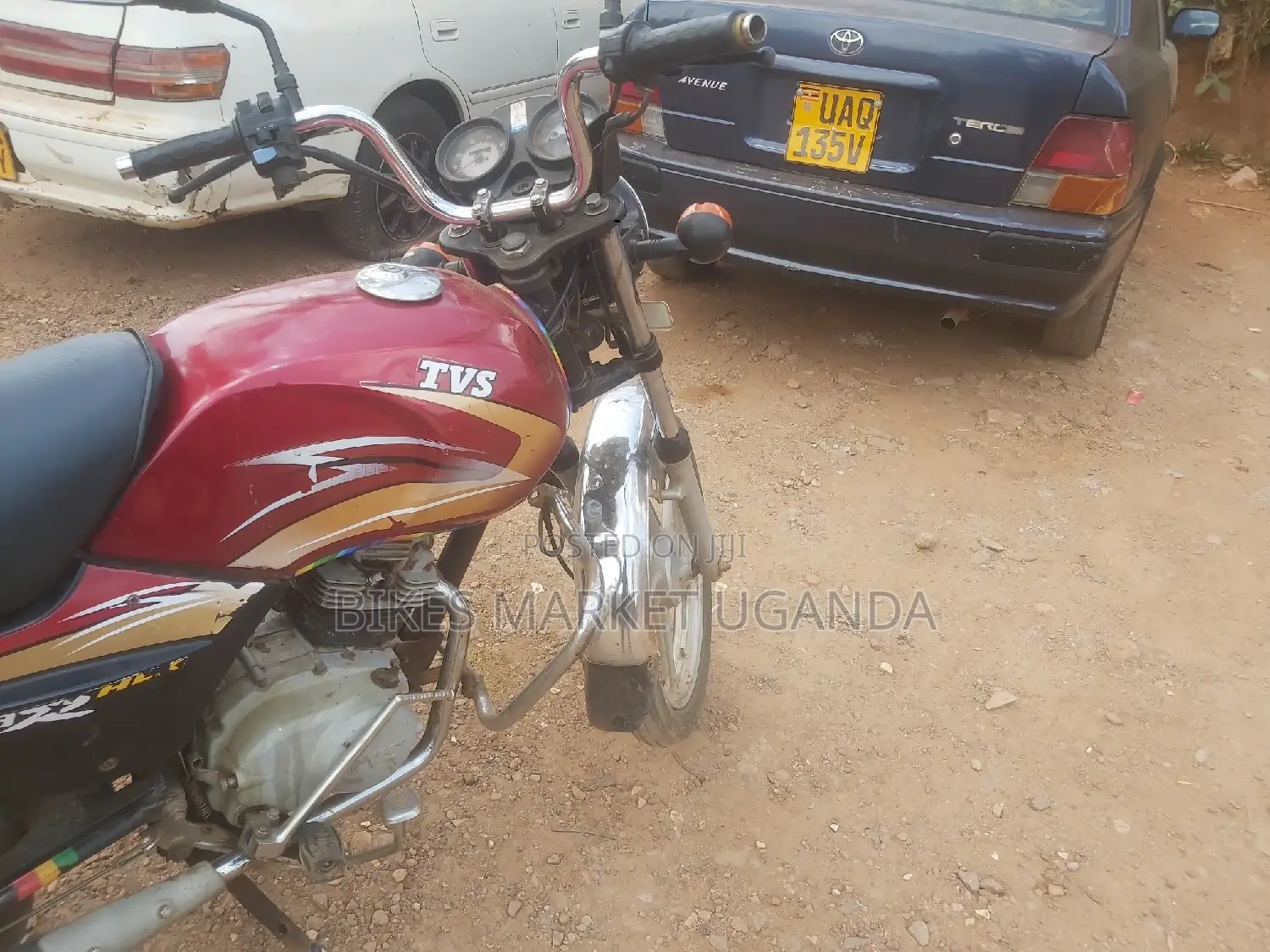 TVS XL 100 2017 Red