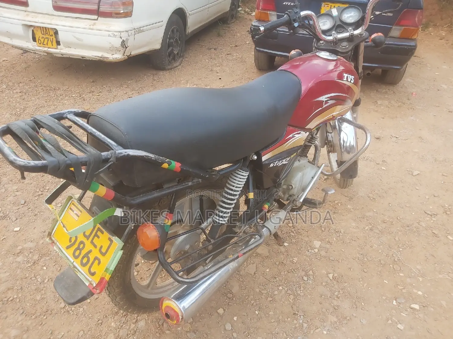 TVS XL 100 2017 Red