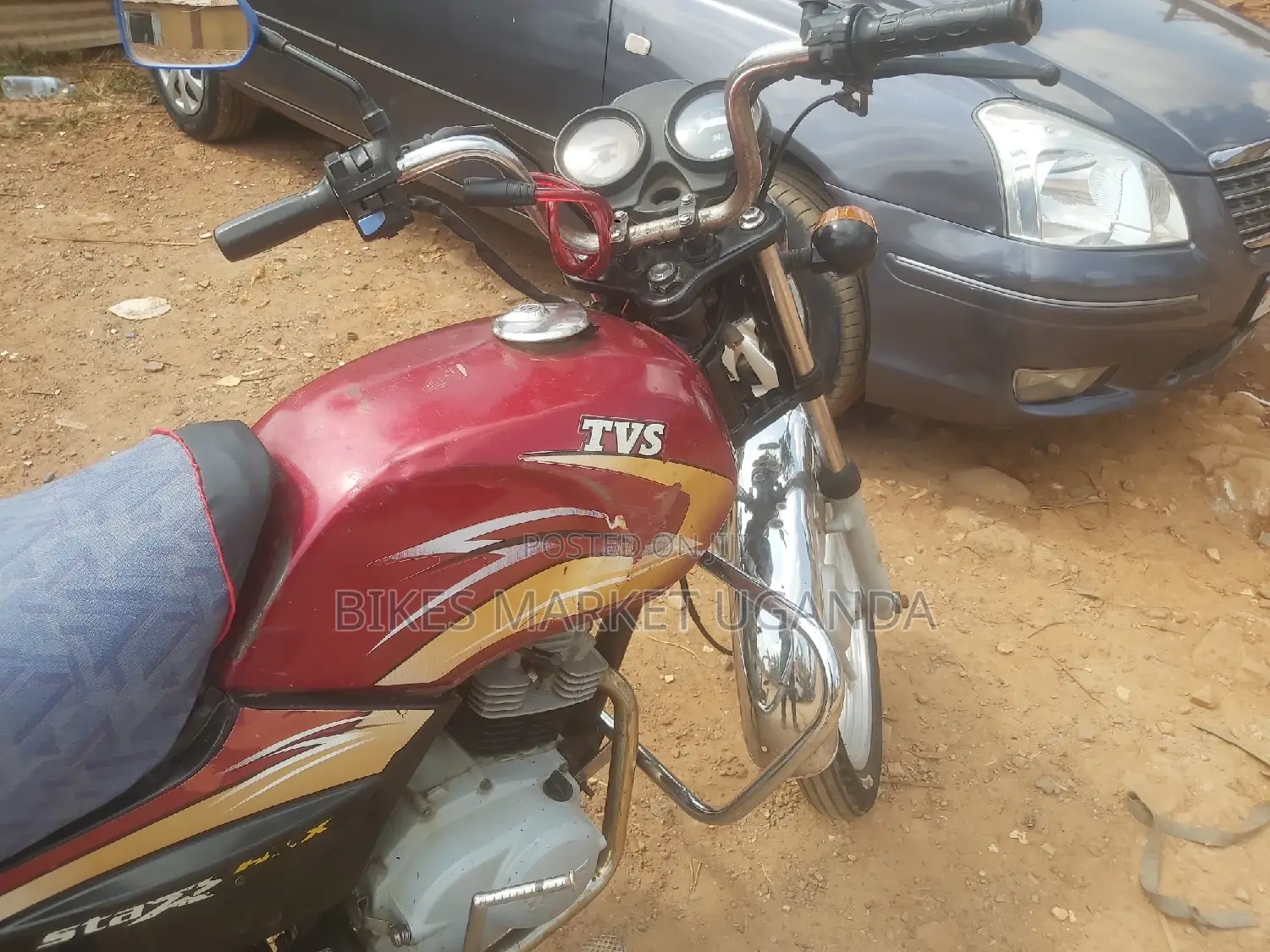TVS XL 100 2018 Red