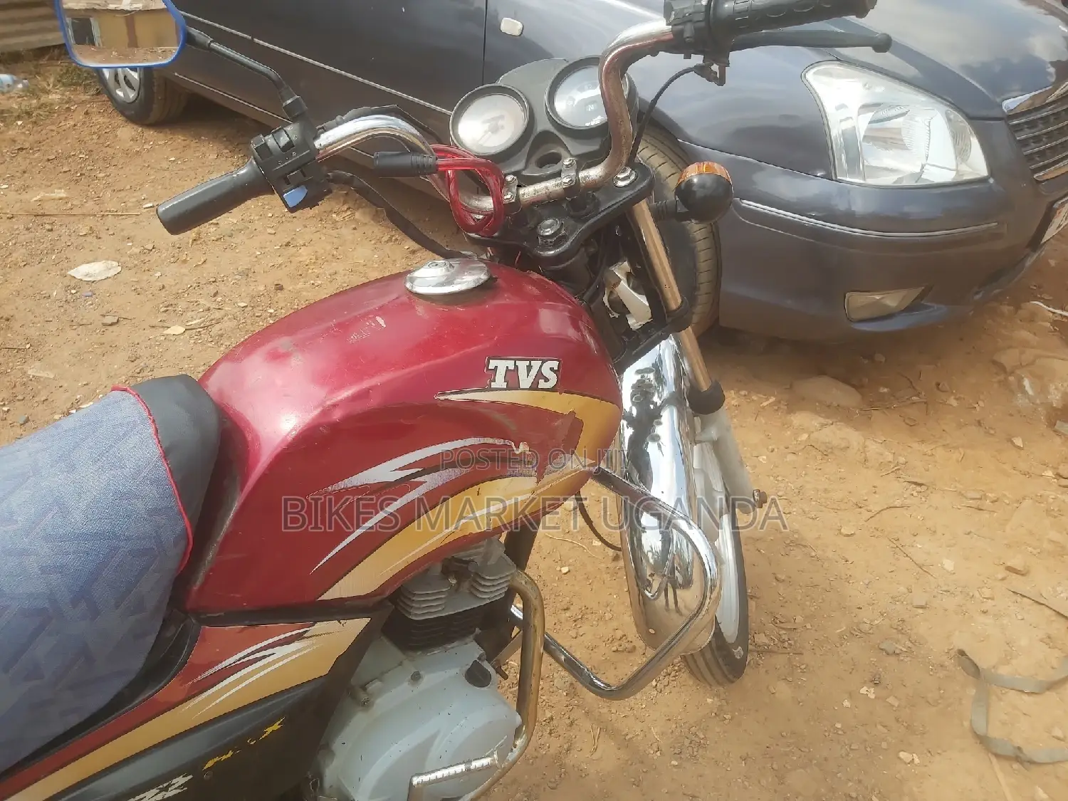 TVS XL 100 2018 Red