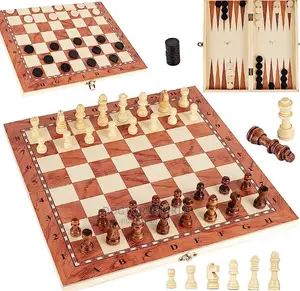 3 in 1 Chess Board