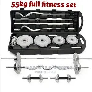 55kg Dumbbell Fitness Set Box