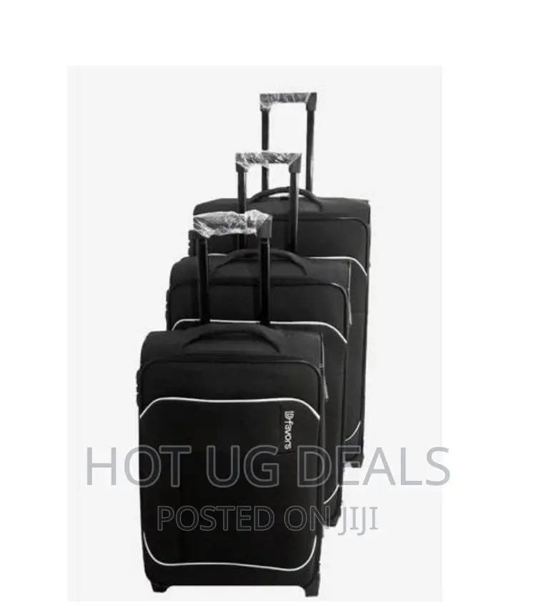 Small, Medium, Large Size Dfavor Suitcase - Black