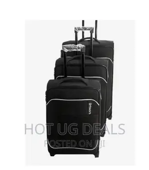 Small, Medium, Large Size Dfavor Suitcase - Black