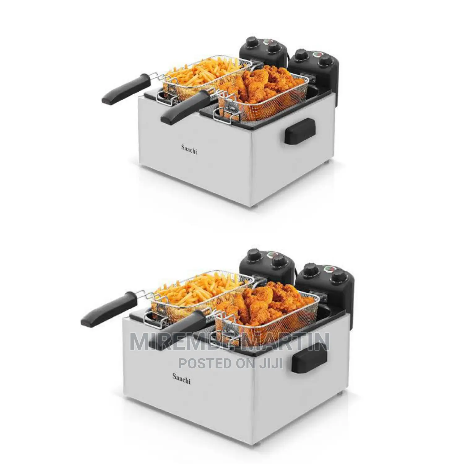 Saachi Double Deep Fryer