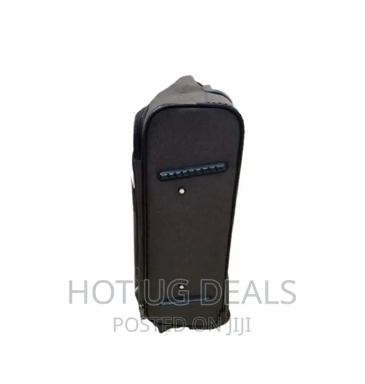 Medium Size Travel Suitcase - Black