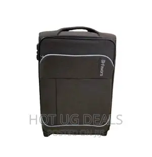 Medium Size Travel Suitcase - Black