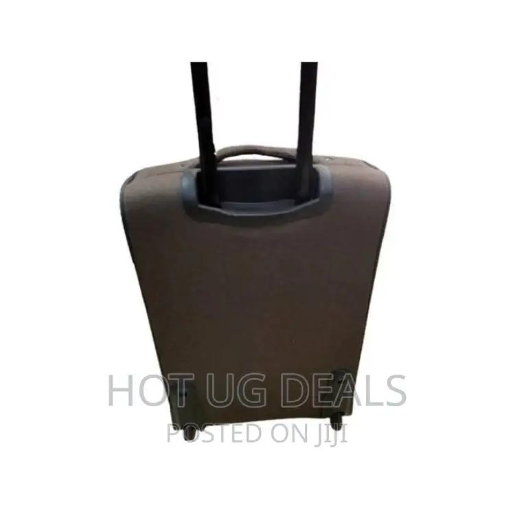Medium Size Travel Suitcase - Black