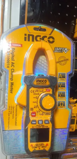 Ingco Digital Ac Clamp Meter