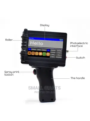 Handheld Inkjet Printer 4 Logo Barcode Date Number Printing