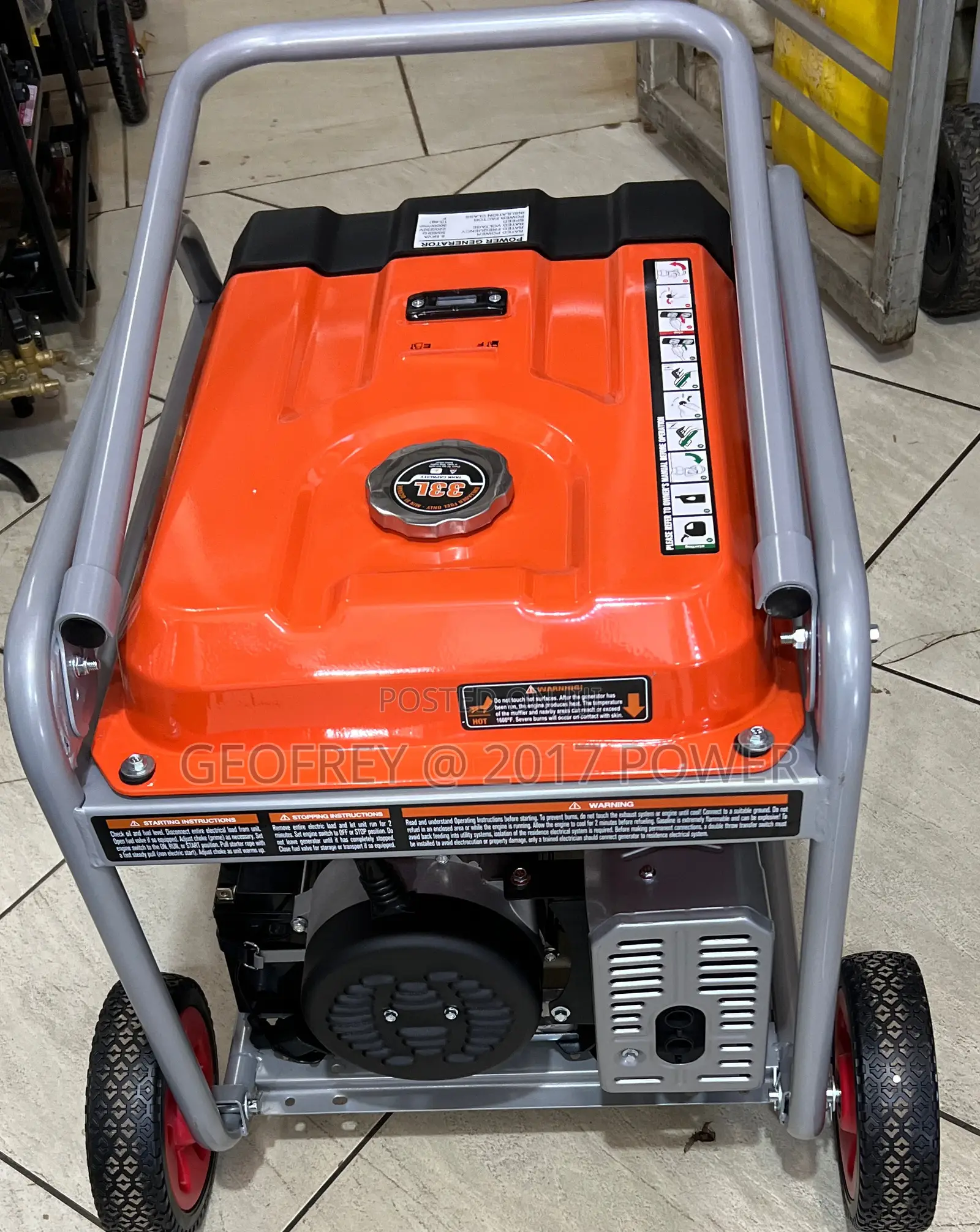 Honda 8.5kva Petrol Japan