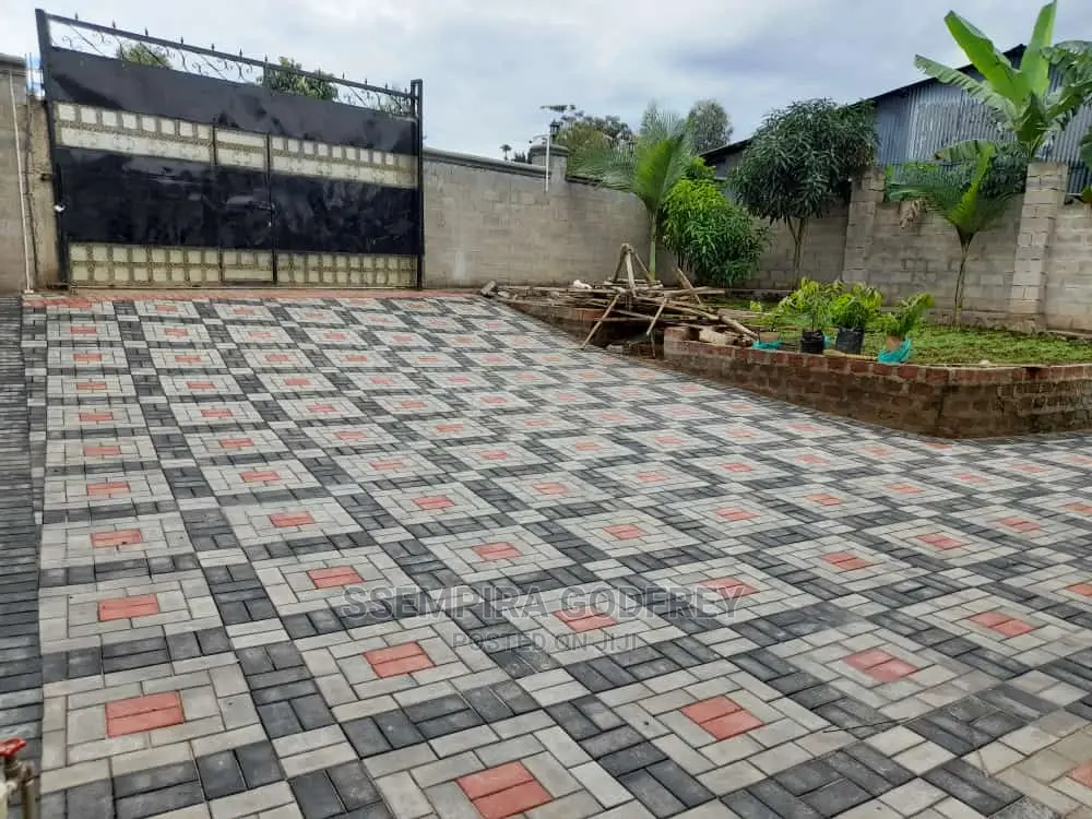 Pavers With Plastic Coloured Modifications