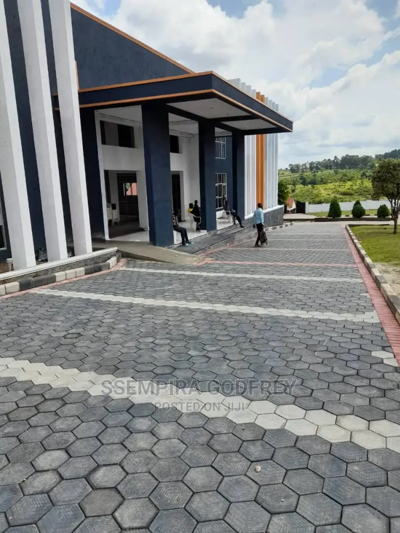 Pavers With Plastic Coloured Modifications