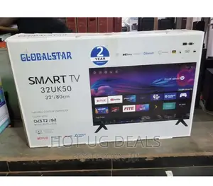 Global Star 32 Inch Frameless Smart TV With Netflix– Vidaa