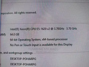 Desktop Computer HP Z820 64GB Intel Xeon HDD 4T