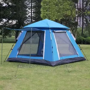 Double Layer Automatic Camping Tent 4 People