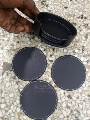 Leather Coaster ( Cup Mat or Cover)