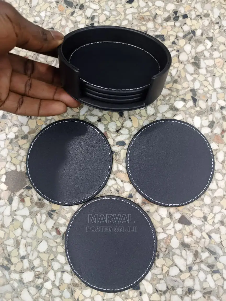 Leather Coaster ( Cup Mat or Cover)