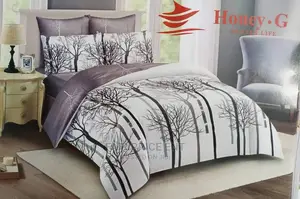 Vip Executive 4pc Duvet Set.6x6.( White)