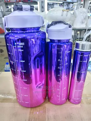 3pc Water Bottle Set