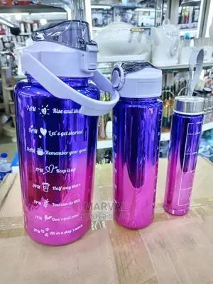 3pc Water Bottle Set