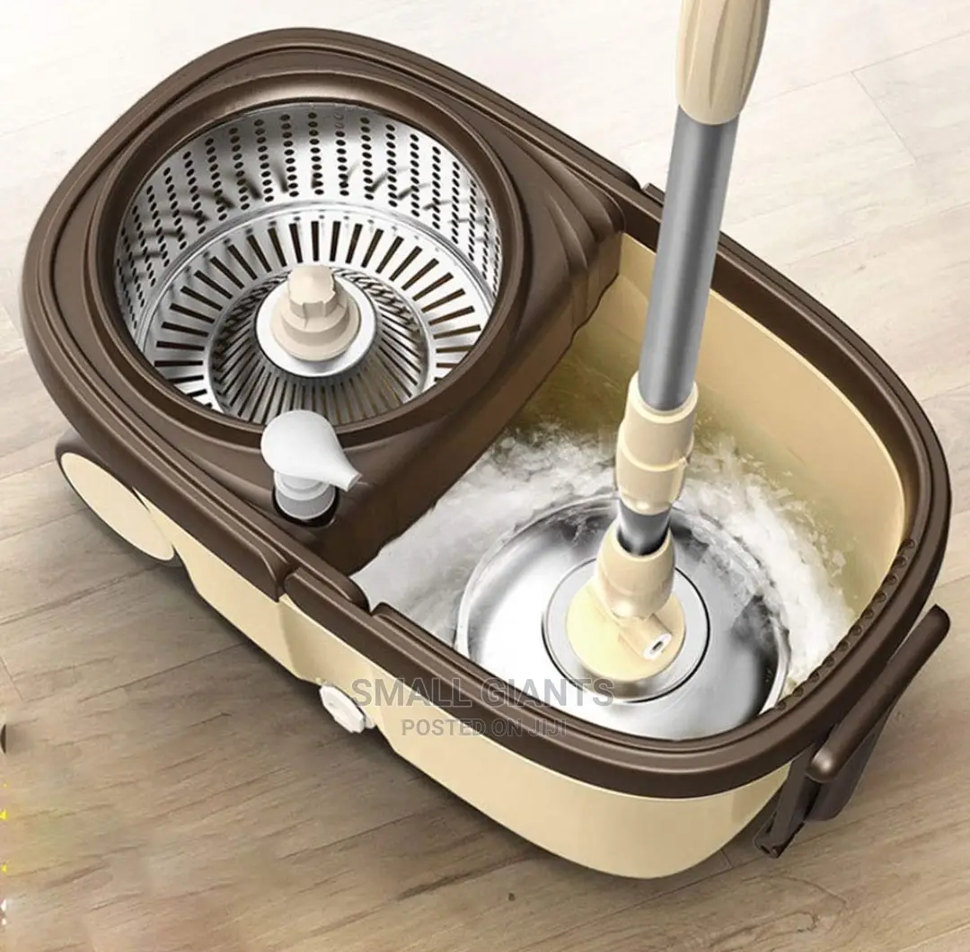 360° Spin Mop Bucket Floor Cleaning Set