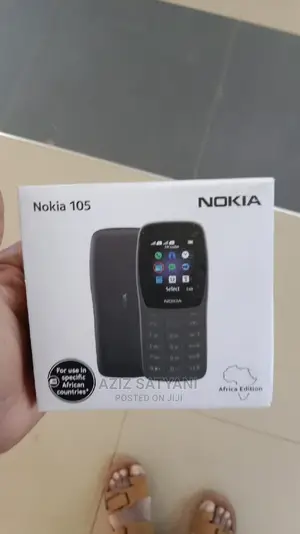 New Nokia 105 Black