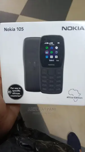New Nokia 105 Black