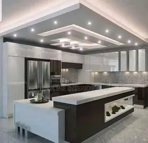 Kitchen Showcase Gypsum Ceiling.