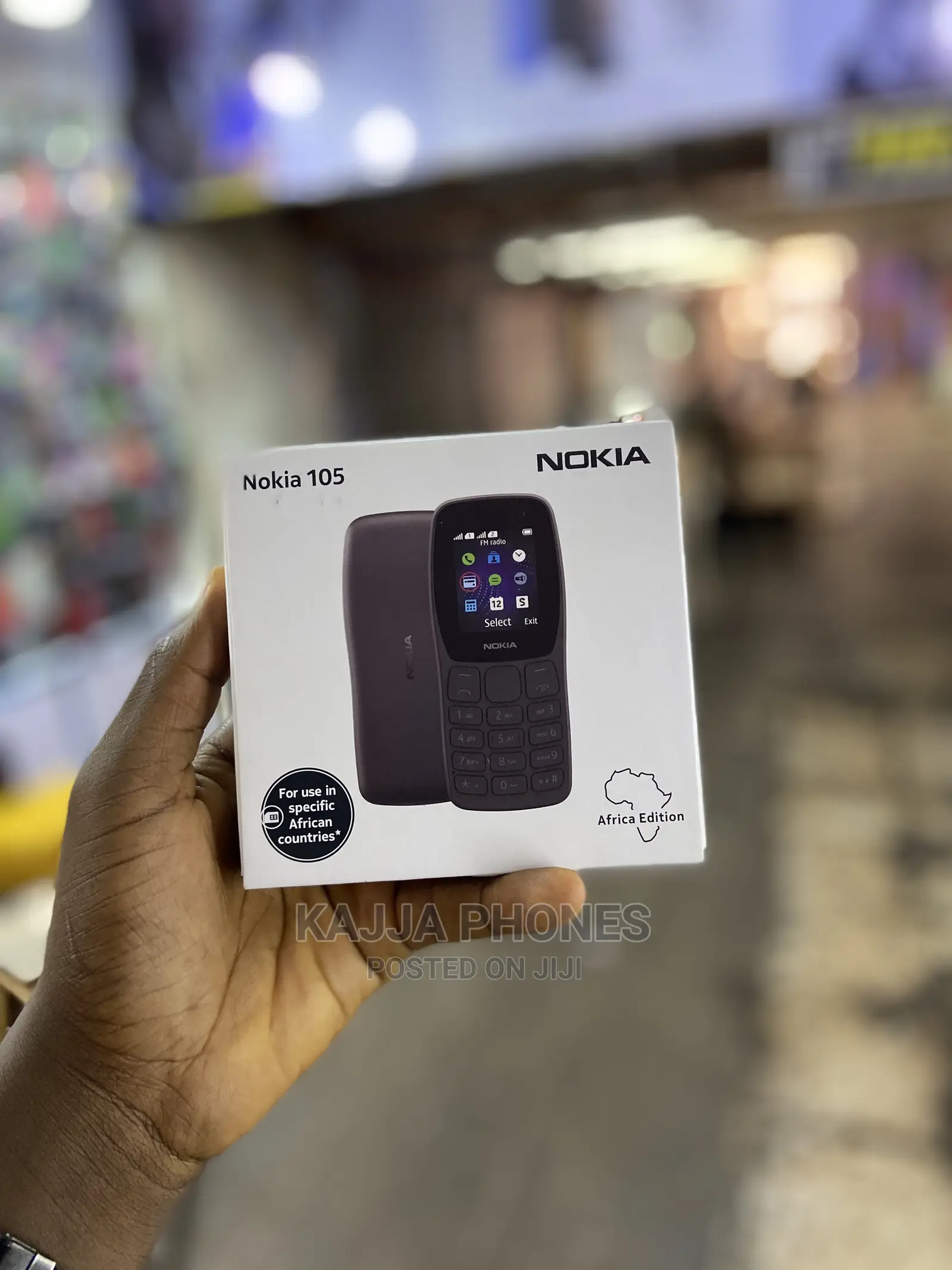 New Nokia 105 Black
