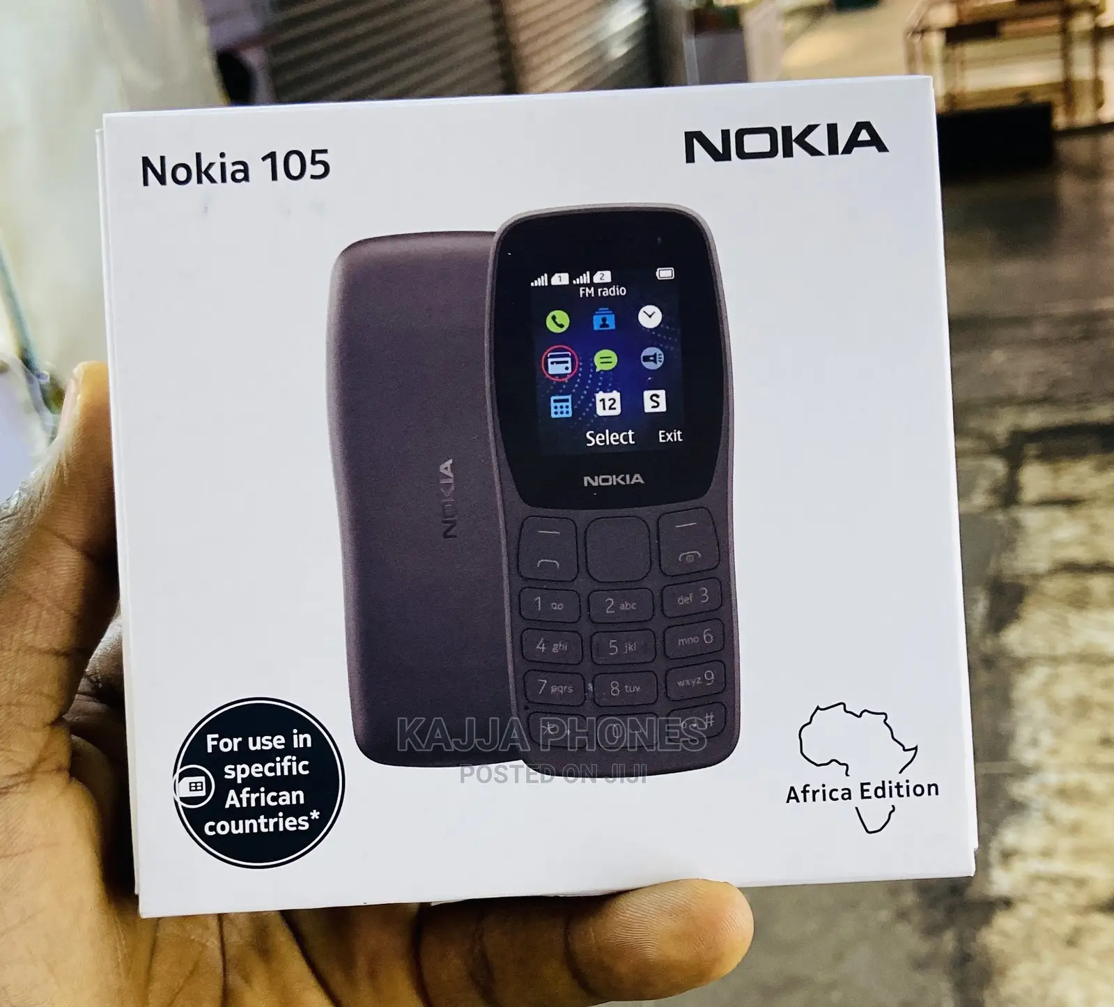 New Nokia 105 Black
