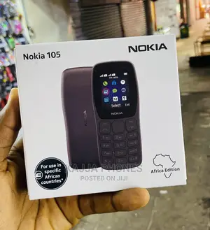New Nokia 105 Black