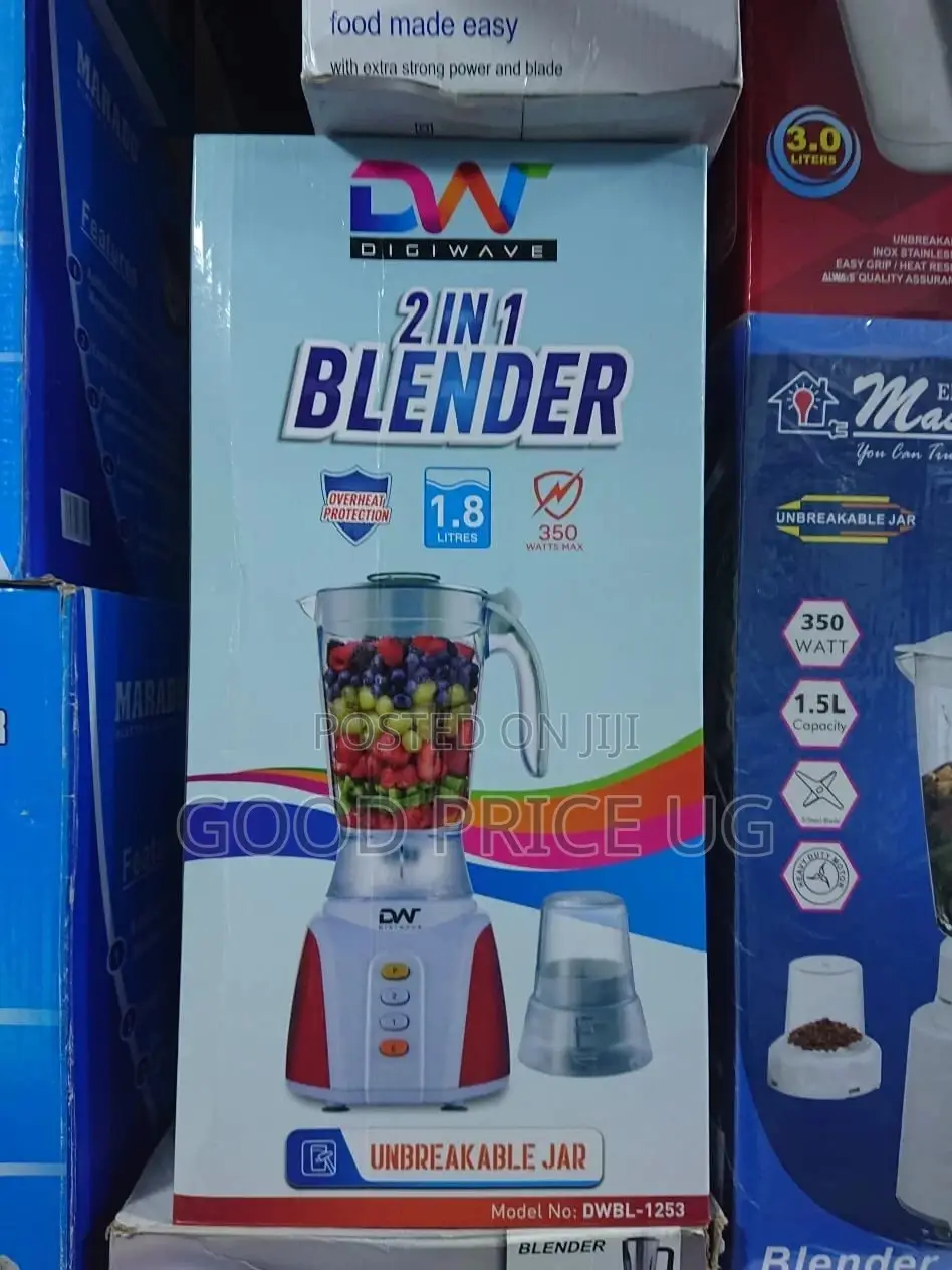 2 in 1 DW Blender With Unbreakable Jar.