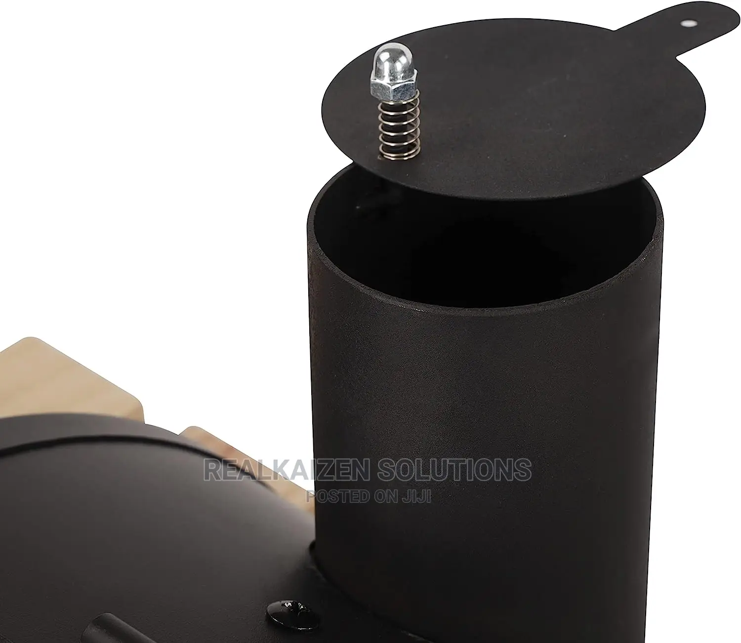 Barbecue Stand With Grill
On Wheels With Thermometer