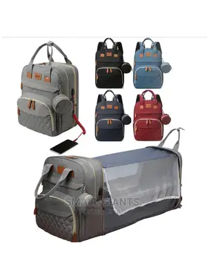 Baby Diaper Bag Backpack With Mosquito Net