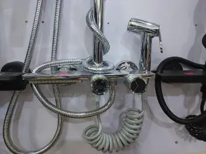 Good Quality Shower Mixers (Black and Silver)