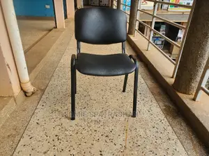 Four Leg Chair Black 1