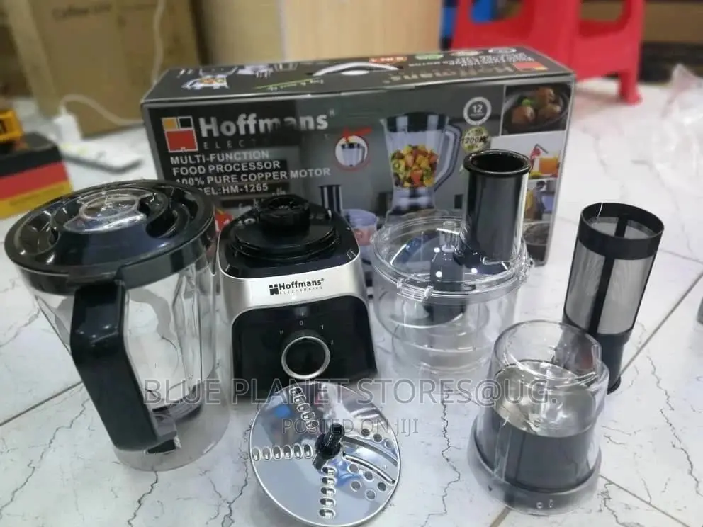 HOFFMANS 5-in-1_//_1.8l Food Processors \\ 1200w \\ HM-1265