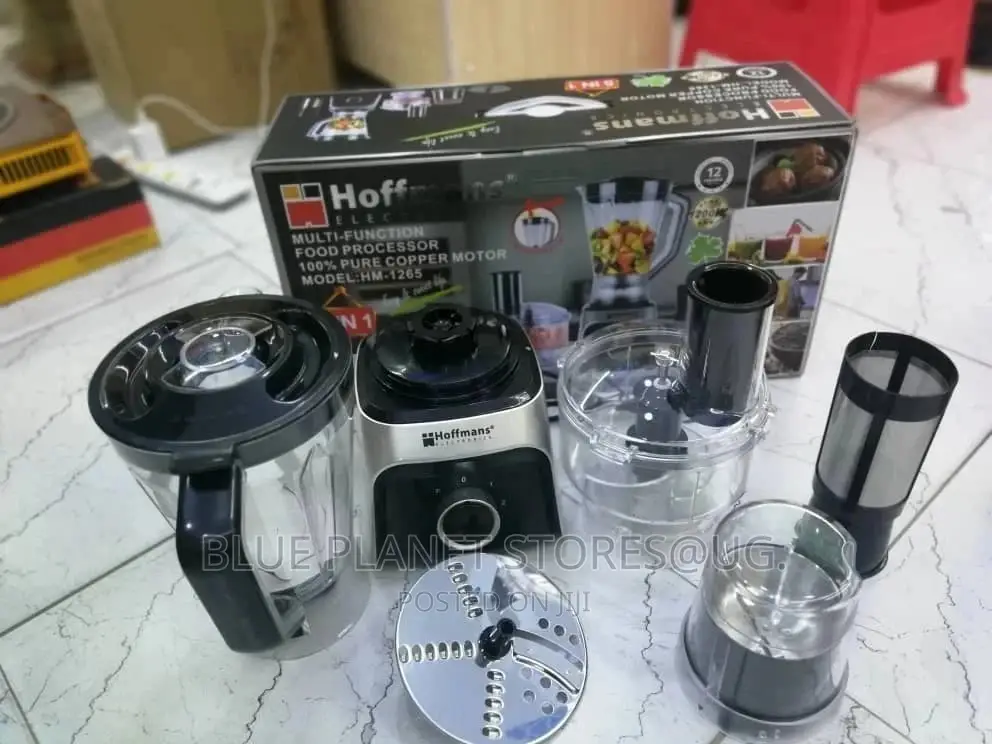 HOFFMANS 5-in-1_//_1.8l Food Processors \\ 1200w \\ HM-1265