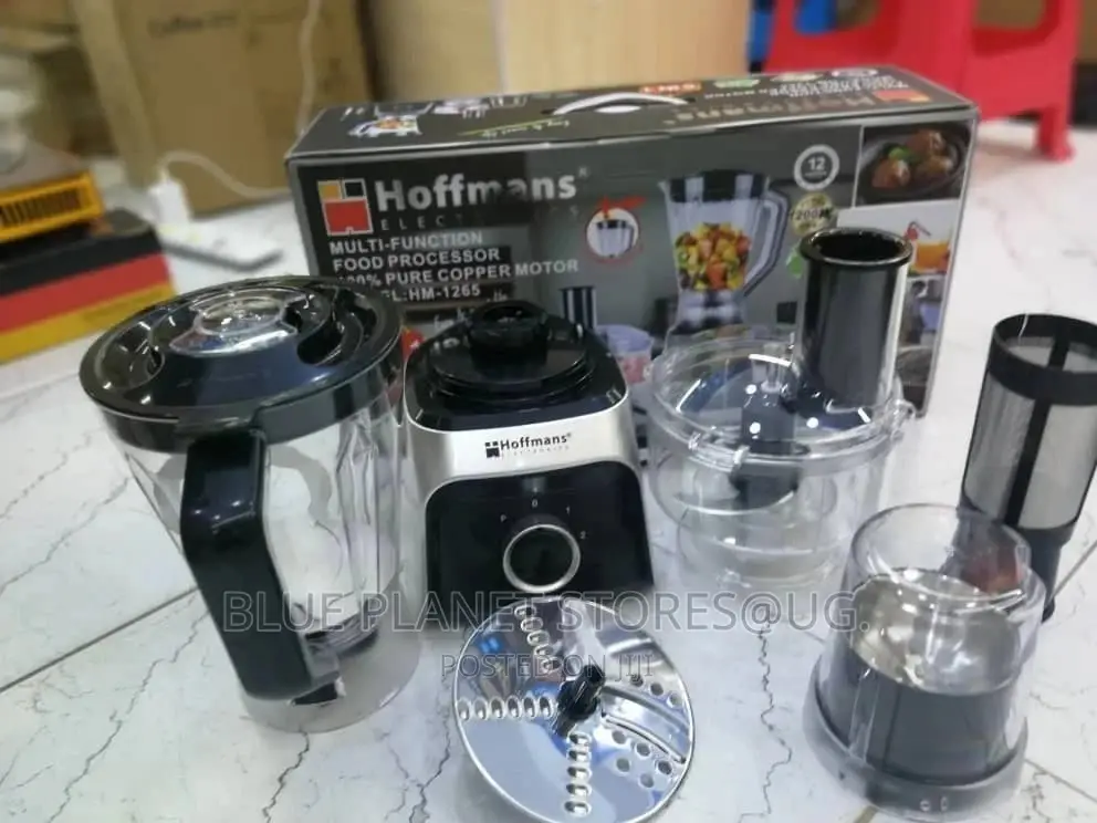 HOFFMANS 5-in-1_//_1.8l Food Processors \\ 1200w \\ HM-1265