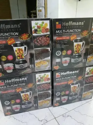 HOFFMANS 4-in-1/1.8l Multi-Function Food Processor \\ HM-126