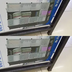 Black Plastic Wardrobe