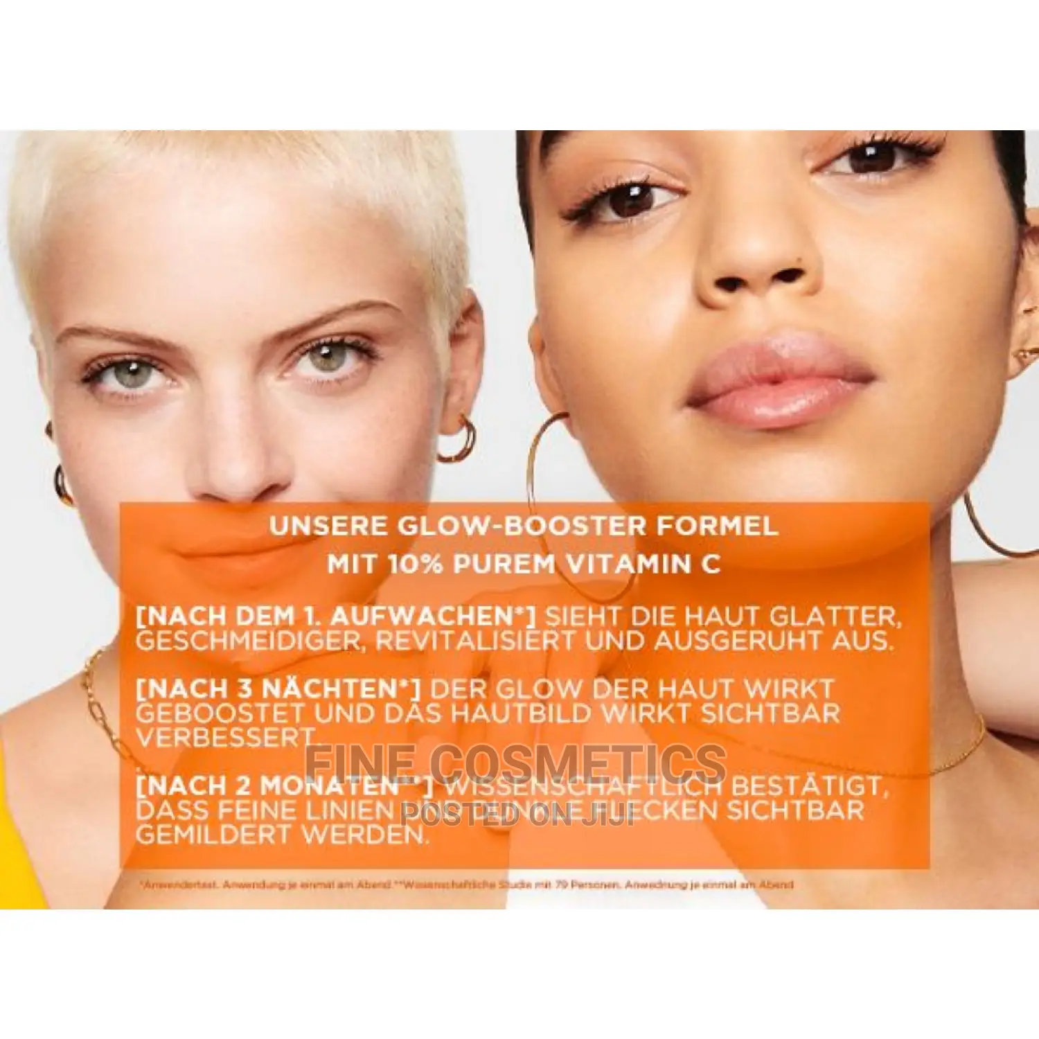Original Garnier Vitamin C Night Serum for Darkspots + Aging